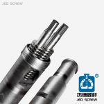 杰德 锥双螺杆挤出机专用螺杆机筒 型号齐全-华体会平台，挤出机螺杆，注塑机螺杆，舟山螺杆，螺杆厂