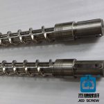 单排气板材挤出机专用螺杆机筒-华体会平台，挤出机螺杆，注塑机螺杆，舟山螺杆，螺杆厂