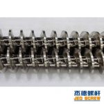 杰德 钢带造粒机螺杆机筒 厂家直销 技术为先 共同成就-华体会平台，挤出机螺杆，注塑机螺杆，舟山螺杆，螺杆厂