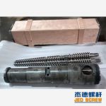 杰德 51／105锥形双螺杆机筒 pvc型材专用 技术精湛 源头厂家 保质出货 畅销国内外-华体会平台，挤出机螺杆，注塑机螺杆，舟山螺杆，螺杆厂