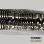 杰德 PE双壁波纹管挤出机平双、锥双螺杆机筒 塑化优良 挤出量大-华体会平台，挤出机螺杆，注塑机螺杆，舟山螺杆，螺杆厂