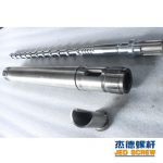 杰德 橡胶挤出机新型螺杆机筒 塑化均匀 支持定制 经久耐用-华体会平台，挤出机螺杆，注塑机螺杆，舟山螺杆，螺杆厂