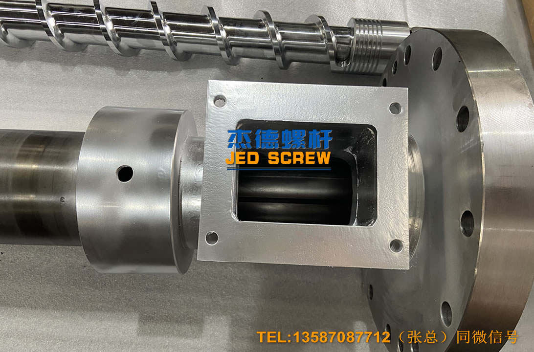 杰德 100/30螺杆机筒 配ZLYJ250减速箱 高精度 结构稳固 支持定制-华体会平台,挤出机螺杆,注塑机螺杆,舟山螺杆,螺杆厂