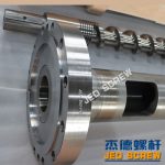 杰德 出口越南的单排气造粒机螺杆机筒 技术精湛 塑化优良-华体会平台，挤出机螺杆，注塑机螺杆，舟山螺杆，螺杆厂