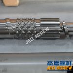 杰德 出口越南的单排气造粒机螺杆机筒 技术精湛 塑化优良-华体会平台，挤出机螺杆，注塑机螺杆，舟山螺杆，螺杆厂